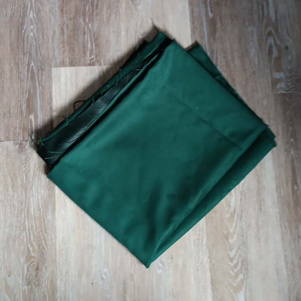 Emerald Green Faux Suede Fabric